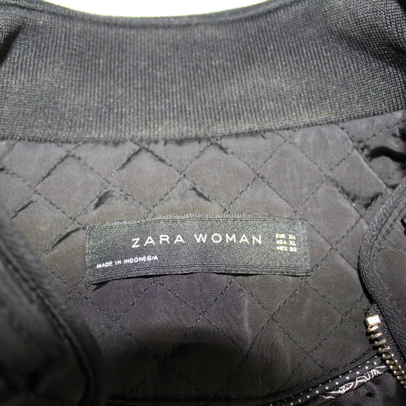 ZARA BLACK JACKET SIZE XL - Picture 5 of 8